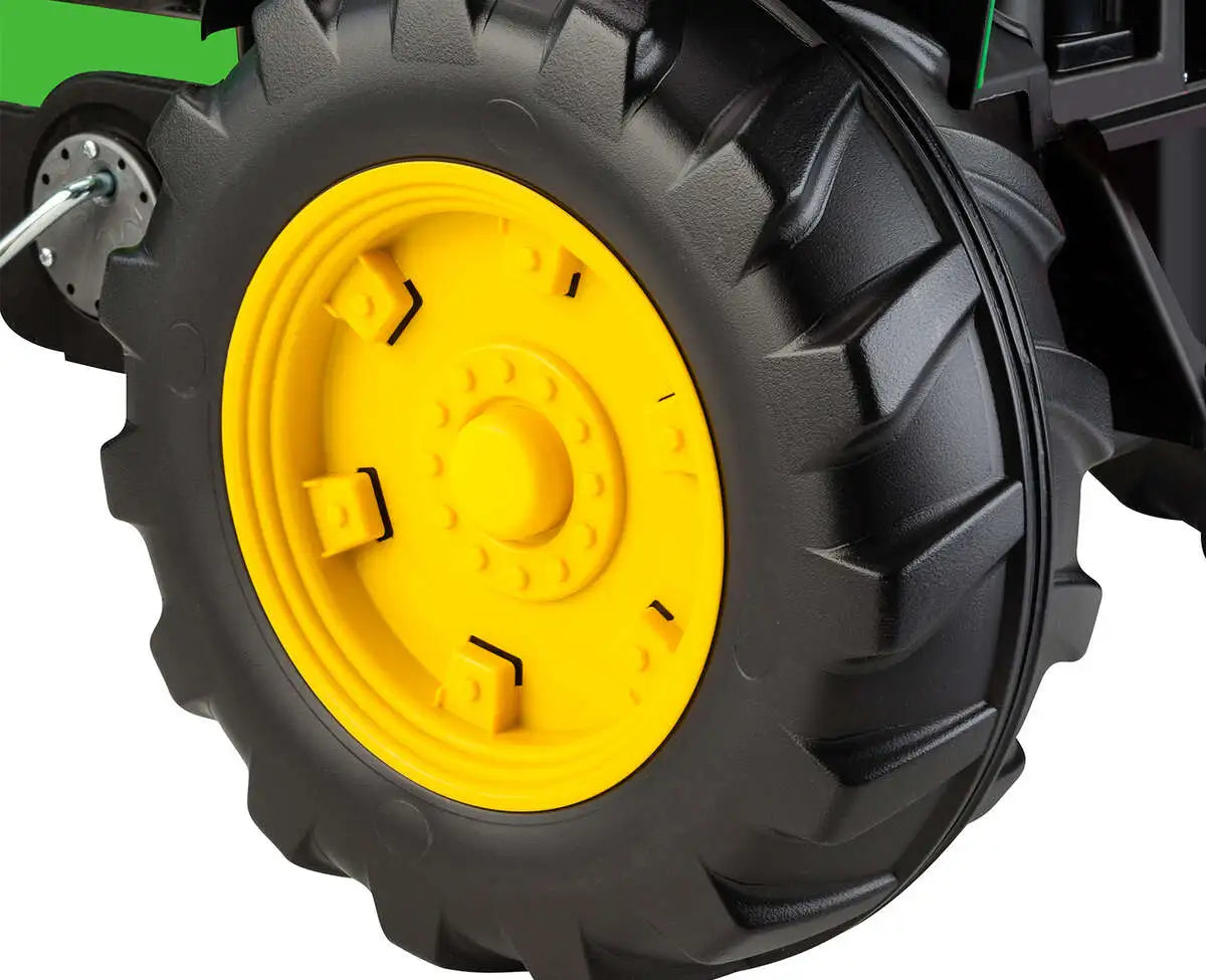 Peg Perego | John Deere montable electrico de tractor con remolque