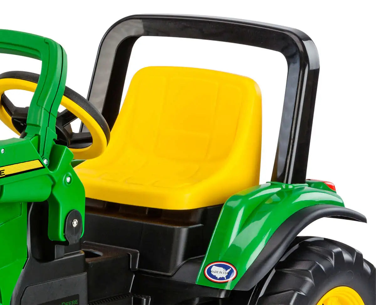 Peg Perego | John Deere montable electrico de tractor con remolque