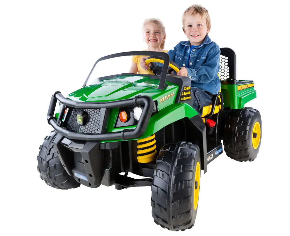 Peg Perego | John Deere montable electrico de gator XUV con caja