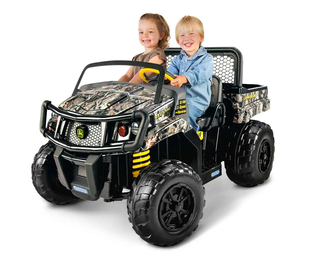 Peg Perego | John Deere montable electrico de gator XUV camuflageado con caja