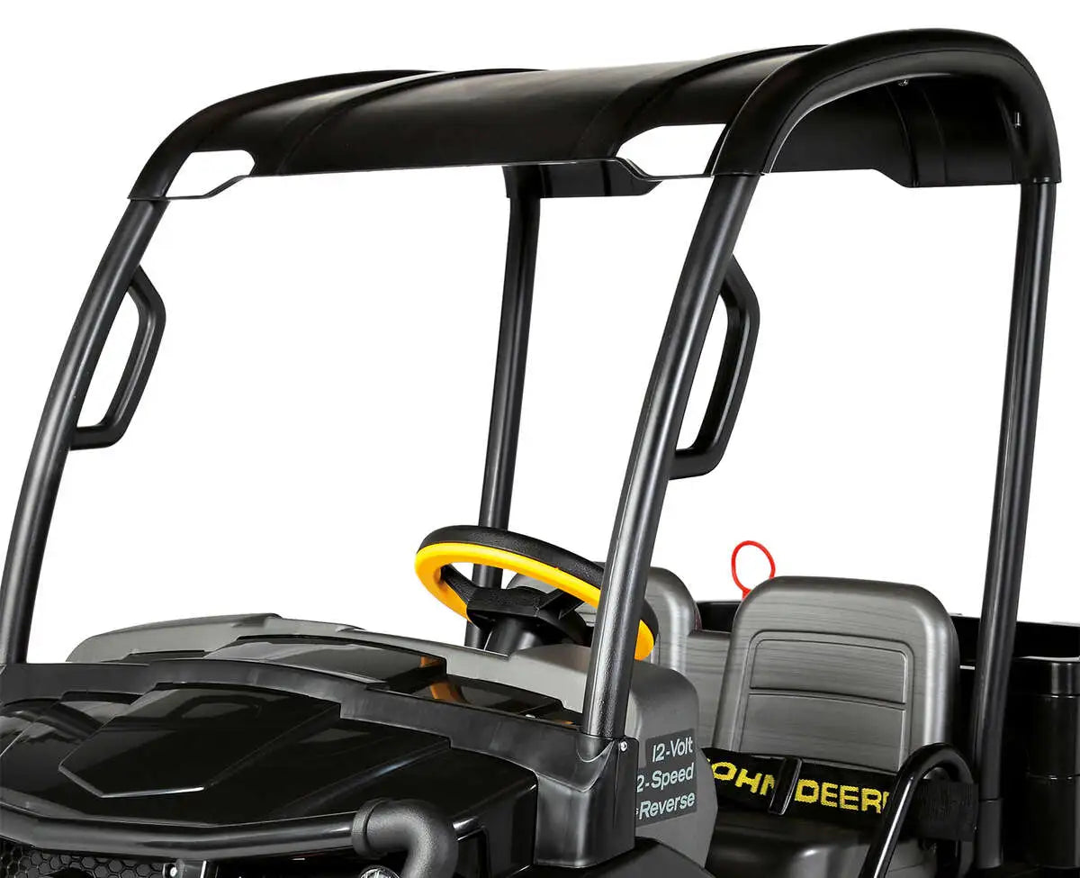 Peg Perego | John Deere montable electrico de gator XUV negro medianoche con techo