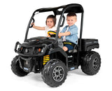 Peg Perego | John Deere montable electrico de gator XUV negro medianoche con techo