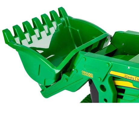 Peg Perego | John Deere montable electrico de tractor con pala y descansabrazos