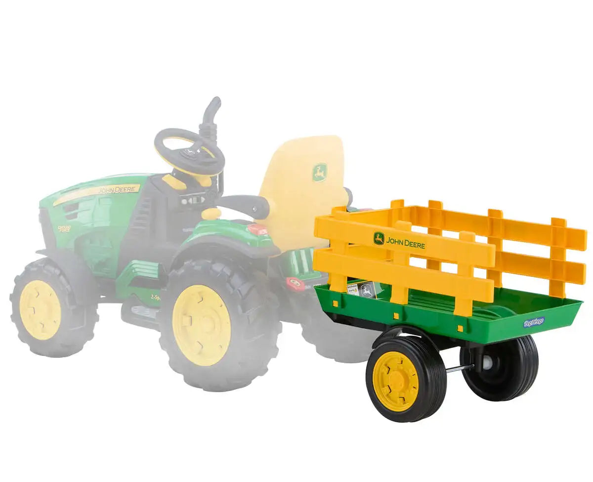 Peg Perego | John Deere montable de remolque para tractor con redilas