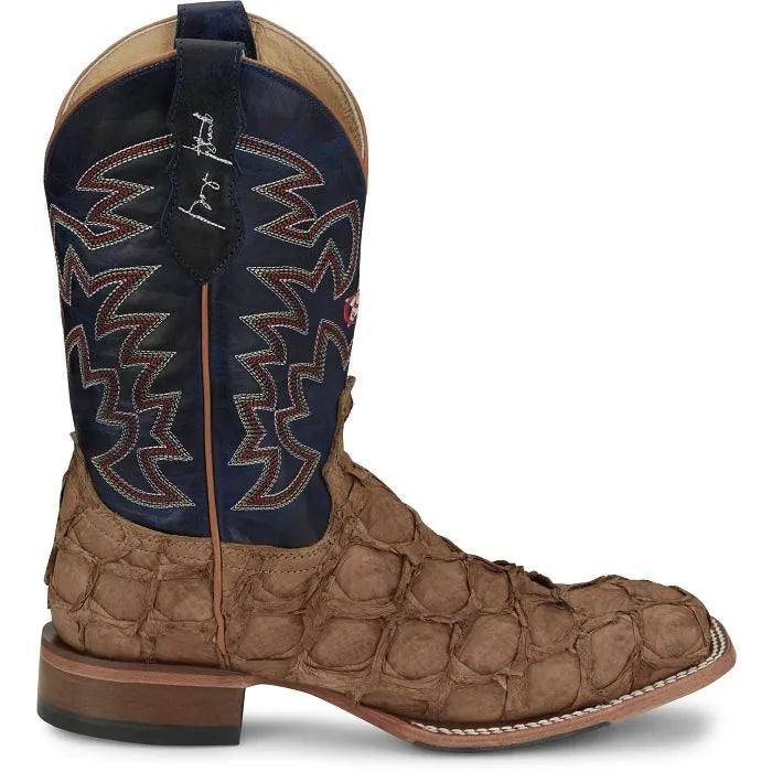 Justin | Botas vaqueras Ocean Front Pirarucu para caballero