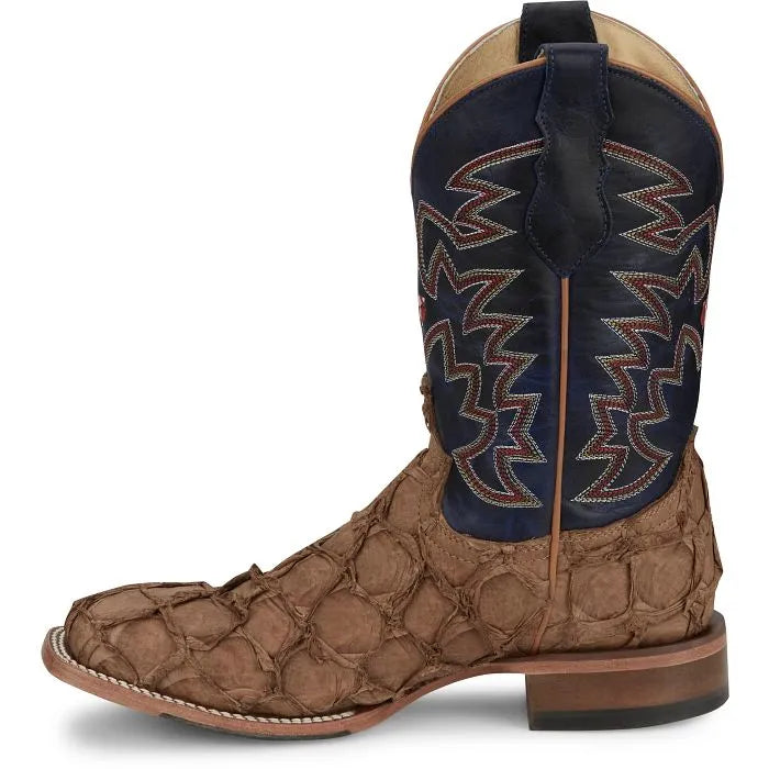 Justin | Botas vaqueras Ocean Front Pirarucu para caballero