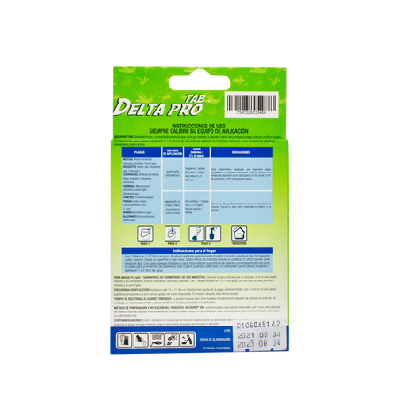 Delta Pro | 16 Tabletas solubles insecticidas para trapear