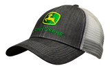 JOHN DEERE | Gorra gris con malla