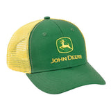 JOHN DEERE | Gorra clasica verde con malla amarilla