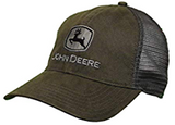 JOHN DEERE | Gorra verde olivo con malla