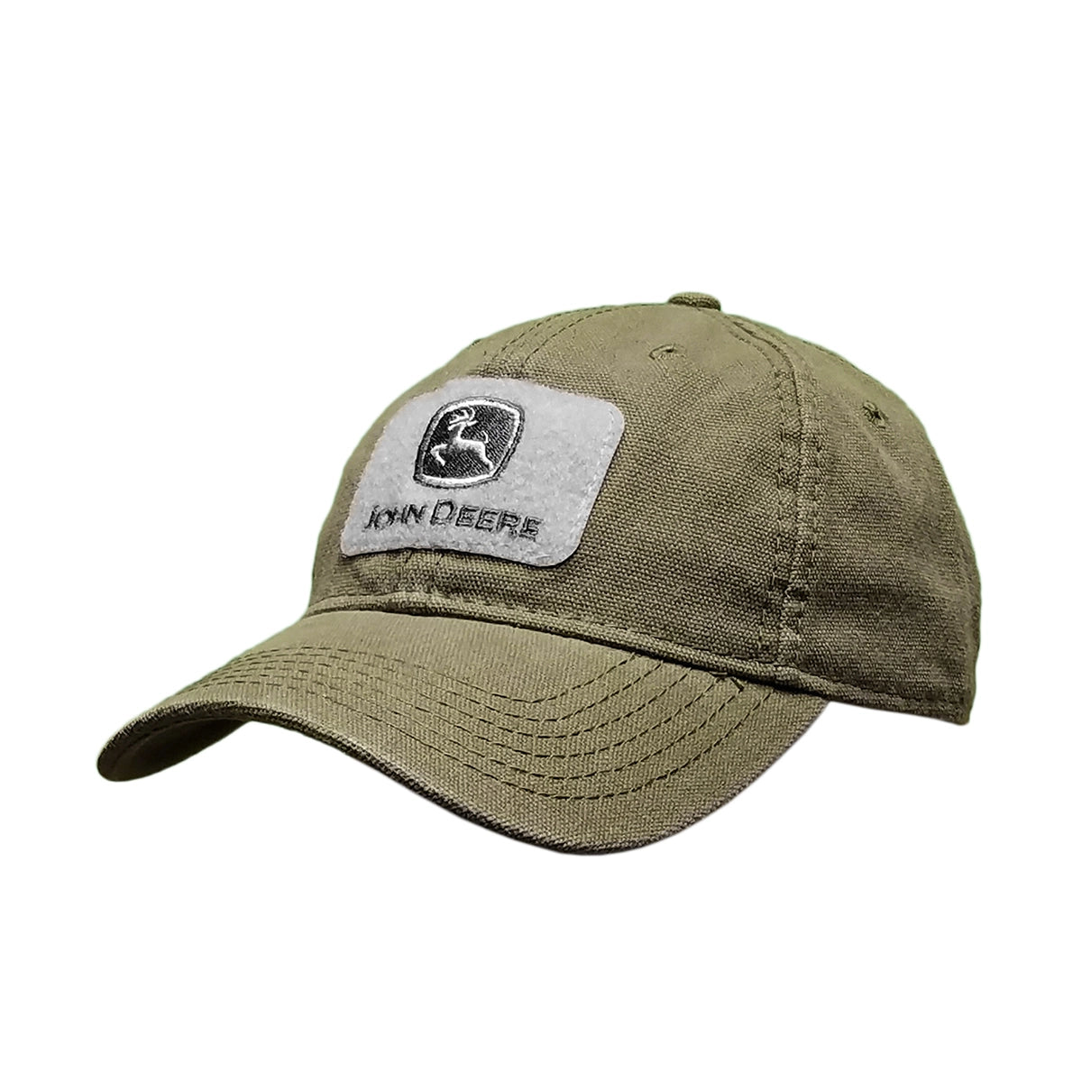 JOHN DEERE | Gorra verde olivo con velcro