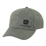 JOHN DEERE | Gorra verde olivo stretch cerrada