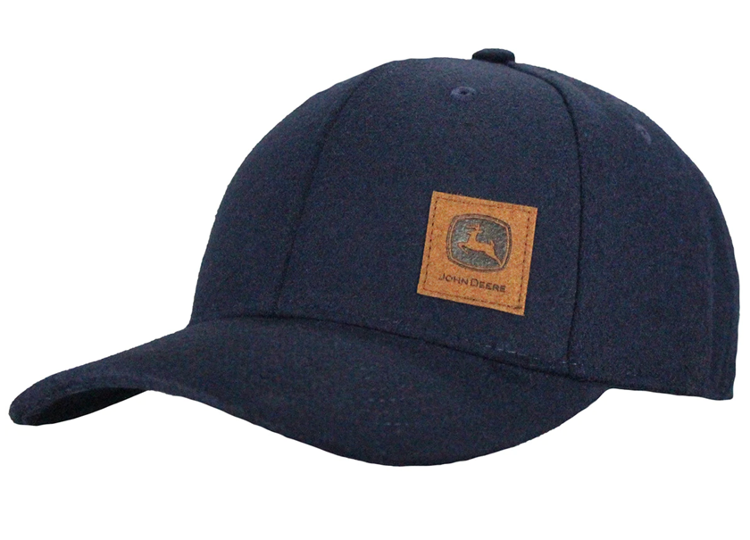 JOHN DEERE | Gorra afelpada azul marino