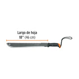 TRUPER | Machete de doble filo de 18"