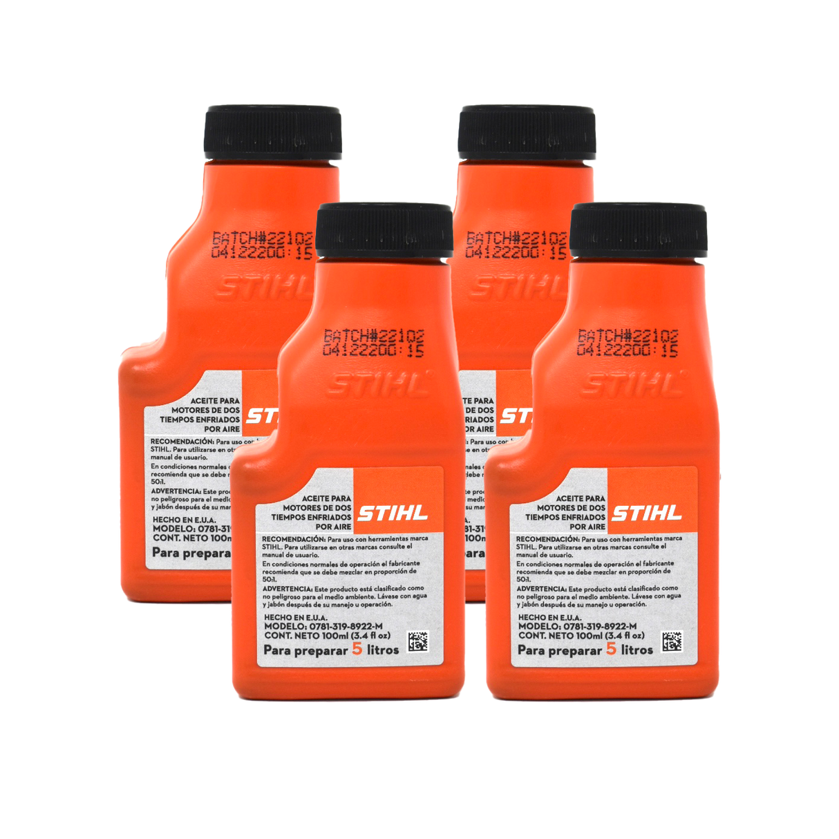 STIHL | Aceite para motor de 2 tiempos 100 ml