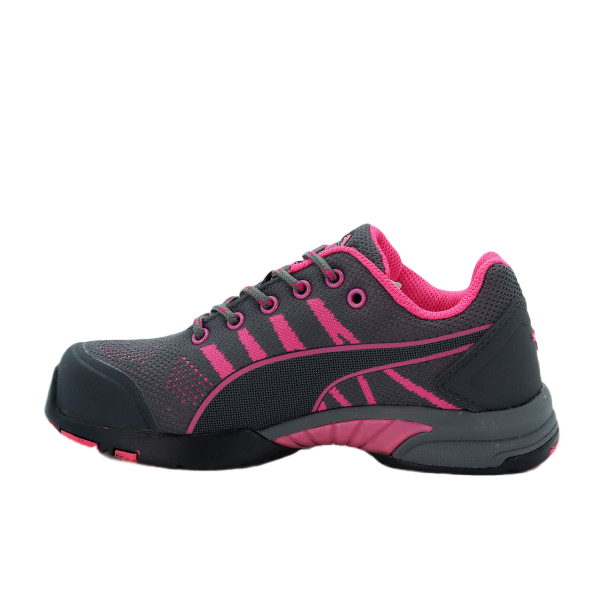 PUMA SAFETY | Tenis seguridad industrial gris-rosa mujer 914