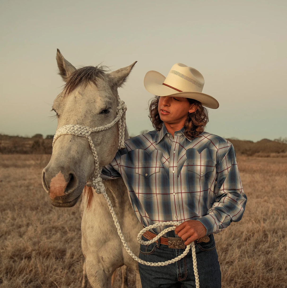 STETSON | Sombrero vaquero GRIFFIN 100X de paja