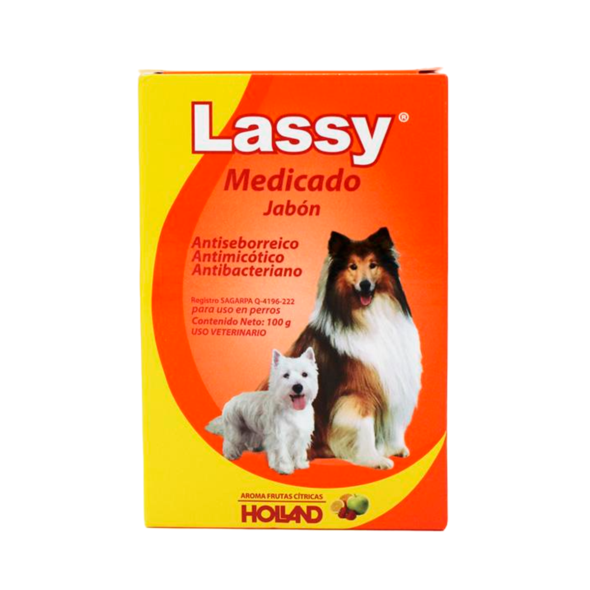 Lassy | Jabon medicado para perro y gato 100 grs