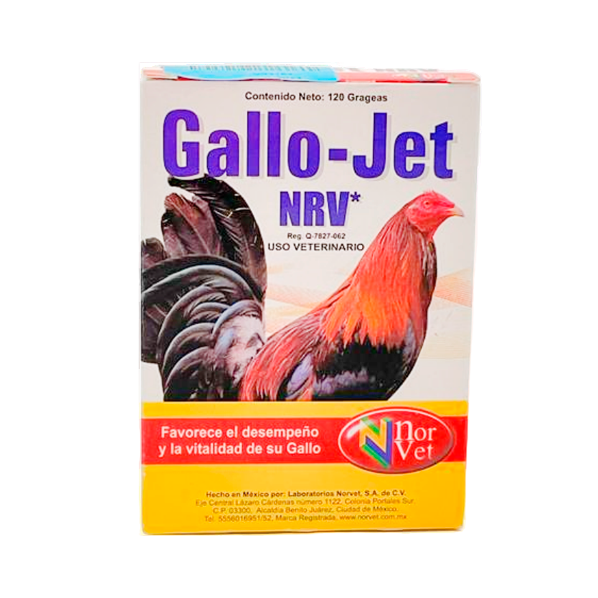 norVet | Gallo Jet 120 Grageas complemento de vitaminas y minerales