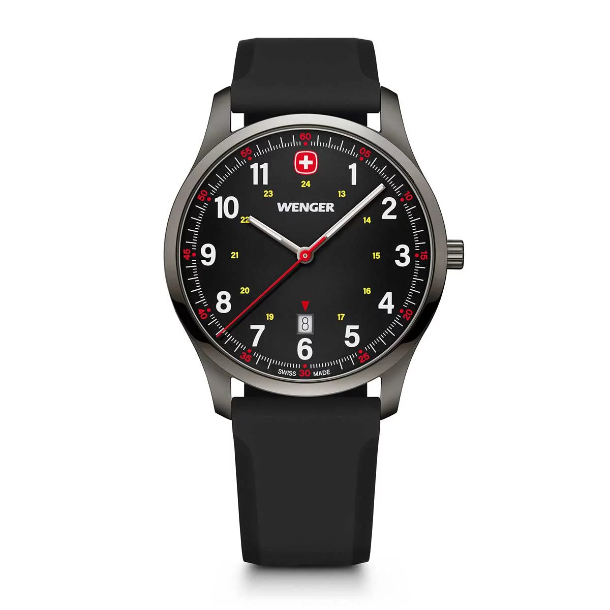 WENGER | Reloj suizo para caballero City Sport negro