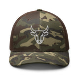 AgroStable | Gorra trucker camuflaje logo "Bull"