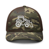 AgroStable | Gorra trucker camuflaje logo "Tractor"