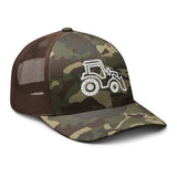 AgroStable | Gorra trucker camuflaje logo "Tractor"