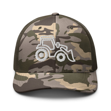 AgroStable | Gorra trucker camuflaje logo "Tractor"