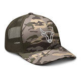 AgroStable | Gorra trucker camuflaje logo "Bull"