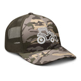 AgroStable | Gorra trucker camuflaje logo "Tractor"