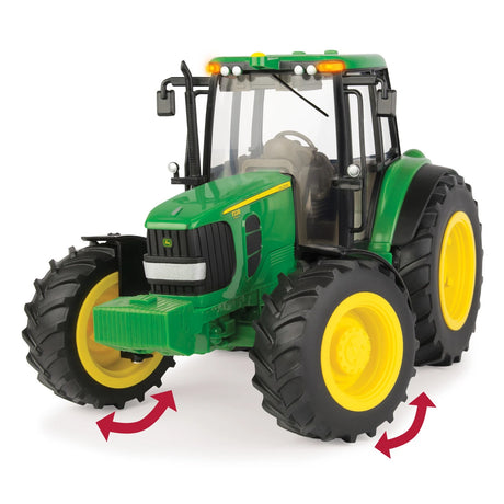 TOMY | John Deere tractor con empacadora luces y sonido