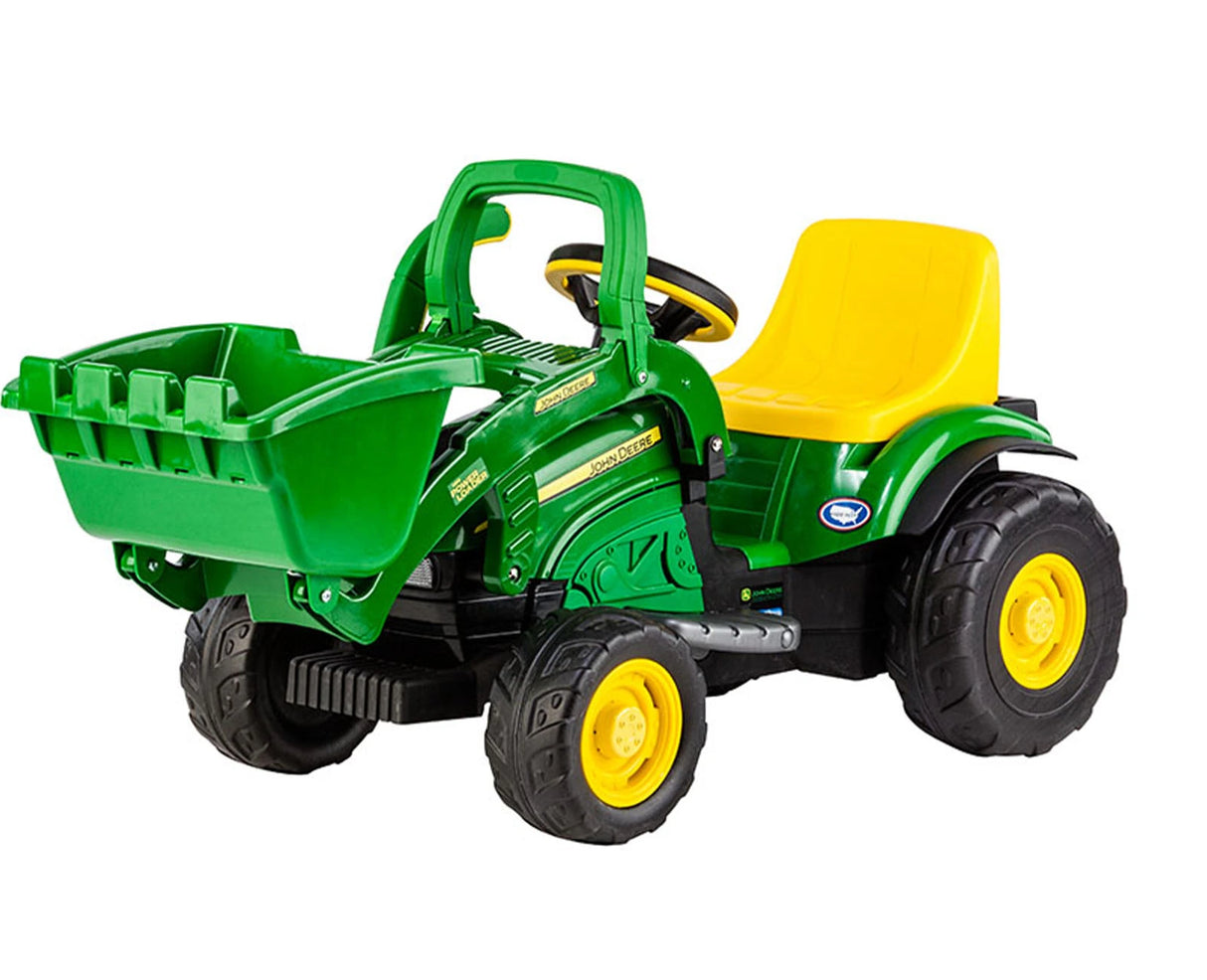 Peg Perego | John Deere montable electrico de tractor con pala