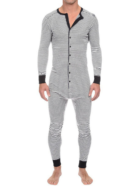 AgroStable | Pijama para hombre "Strip"