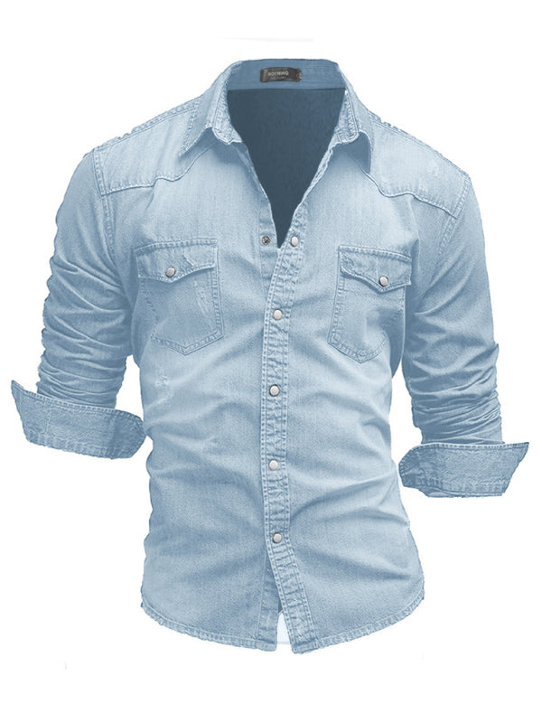 AgroStable | Camisa denim para hombre "Chico"