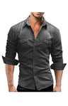 AgroStable | Camisa denim para hombre "Chico"