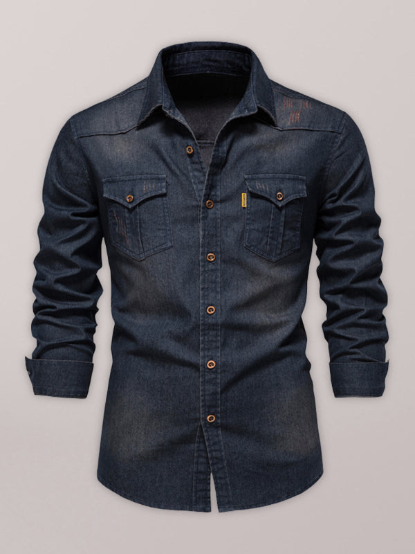 AgroStable | Camisa denim para hombre "Mech"