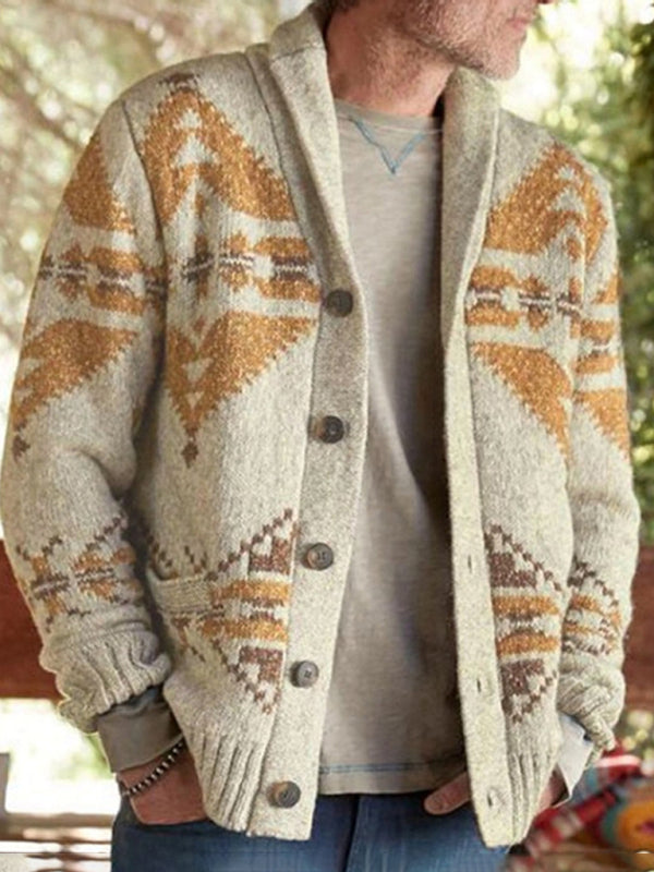 AgroStable | Cardigan para hombre "Ethnic"