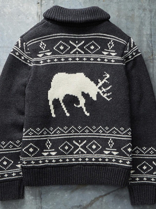 AgroStable | Cardigan para hombre "Moose"