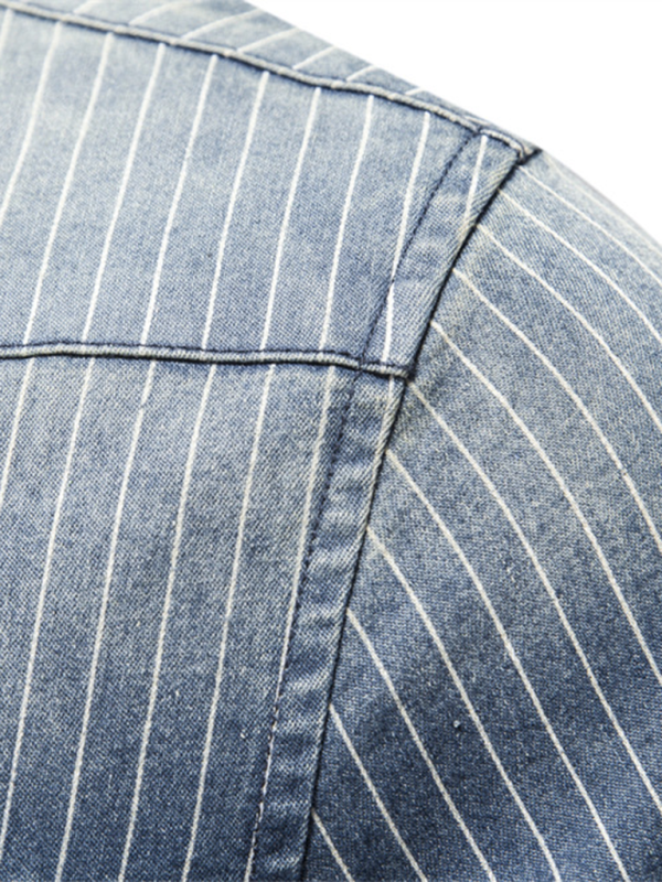 AgroStable | Camisa denim para hombre "Raya"