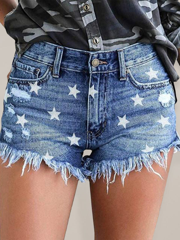 AgroStable | Short denim para mujer "Stars"