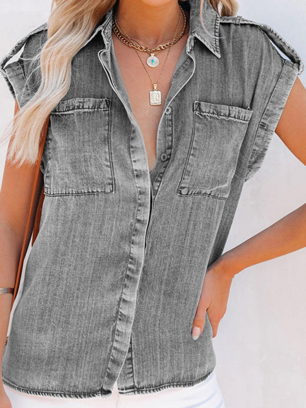 AgroStable | Blusa denim para mujer "Bura"