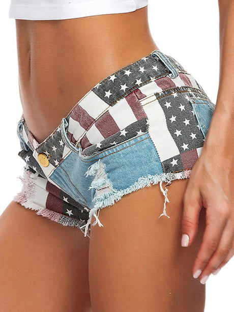 AgroStable | Short denim para mujer "USA"