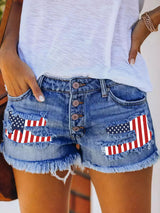 AgroStable | Short denim para mujer "Flag"