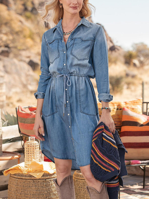 AgroStable | Vestido denim para mujer "Fortuna"