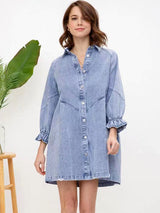 AgroStable | Vestido amplio denim para mujer "Jour"