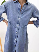 AgroStable | Vestido amplio denim para mujer "Jour"