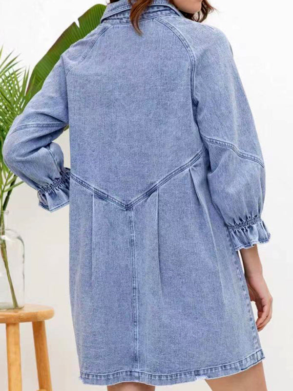 AgroStable | Vestido amplio denim para mujer "Jour"