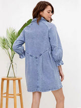 AgroStable | Vestido amplio denim para mujer "Jour"