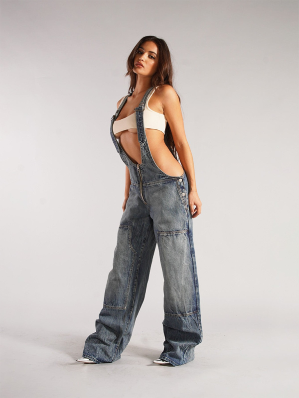 AgroStable | Overall denim para mujer "Arc"