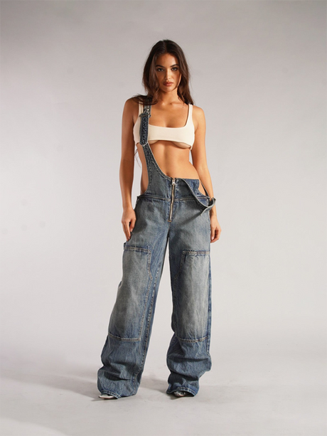 AgroStable | Overall denim para mujer "Arc"